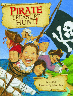 Pirate Treasure Hunt!: Jan Peck: 9781589805491: Hardcover